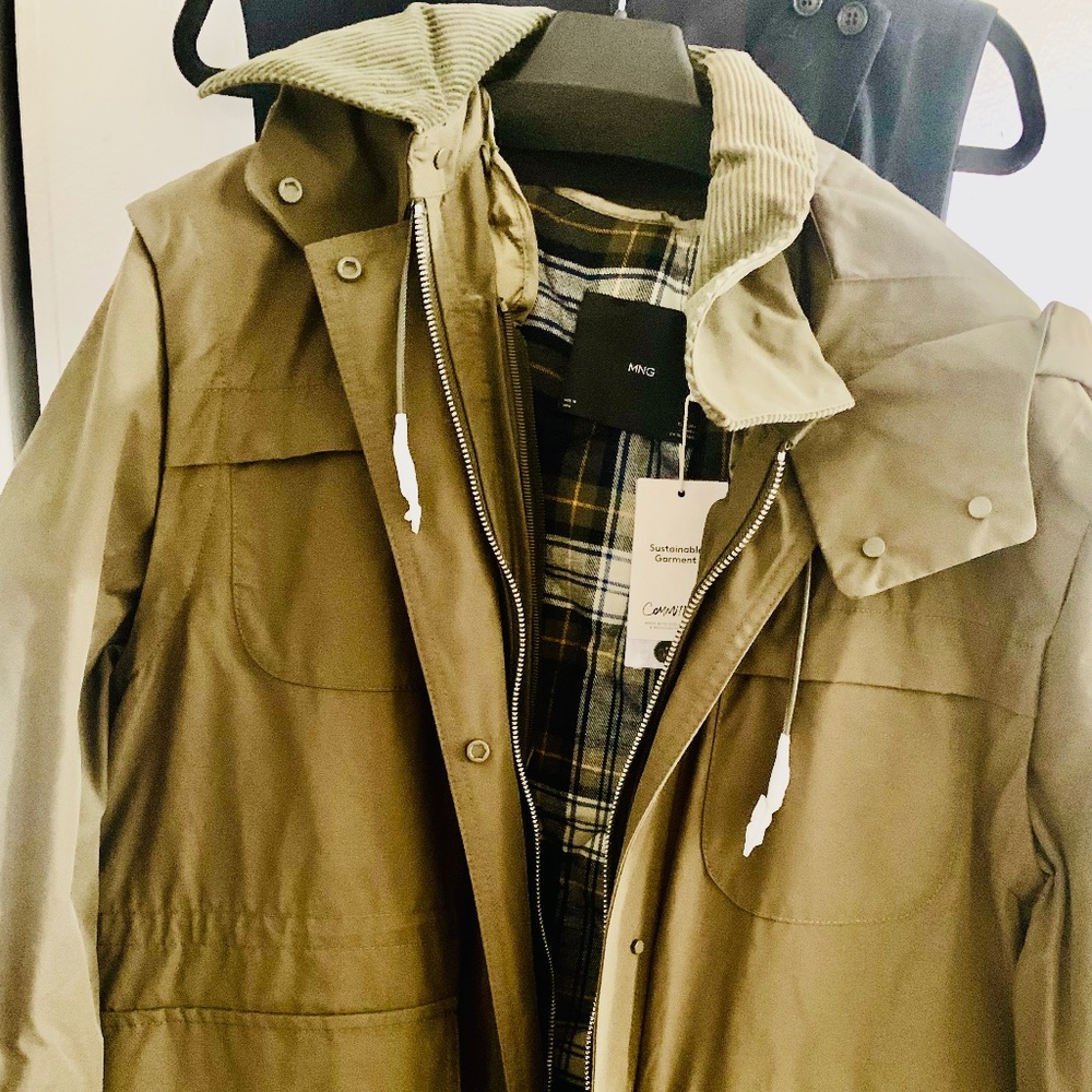 Barn style overcoat